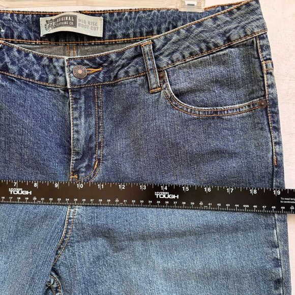 Route 66 Original Clothing Co. Jeans Womens Sz 13/14 A‎ Blue Mid-Rise Boot Cut - Picture 10 of 13